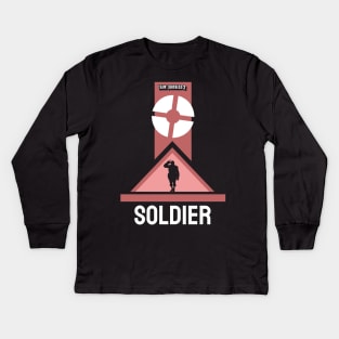 Soldier Team Fortress 2 Kids Long Sleeve T-Shirt